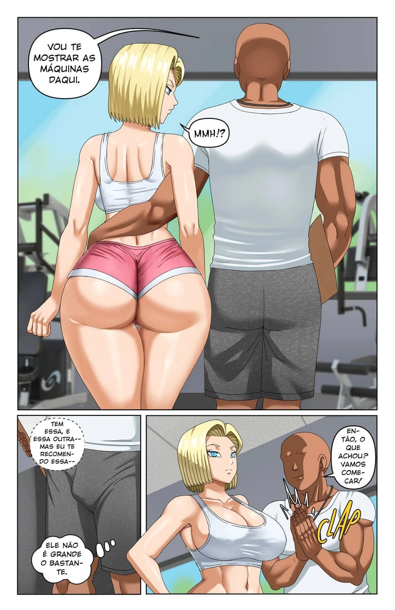 Android 18 NTR Parte 3