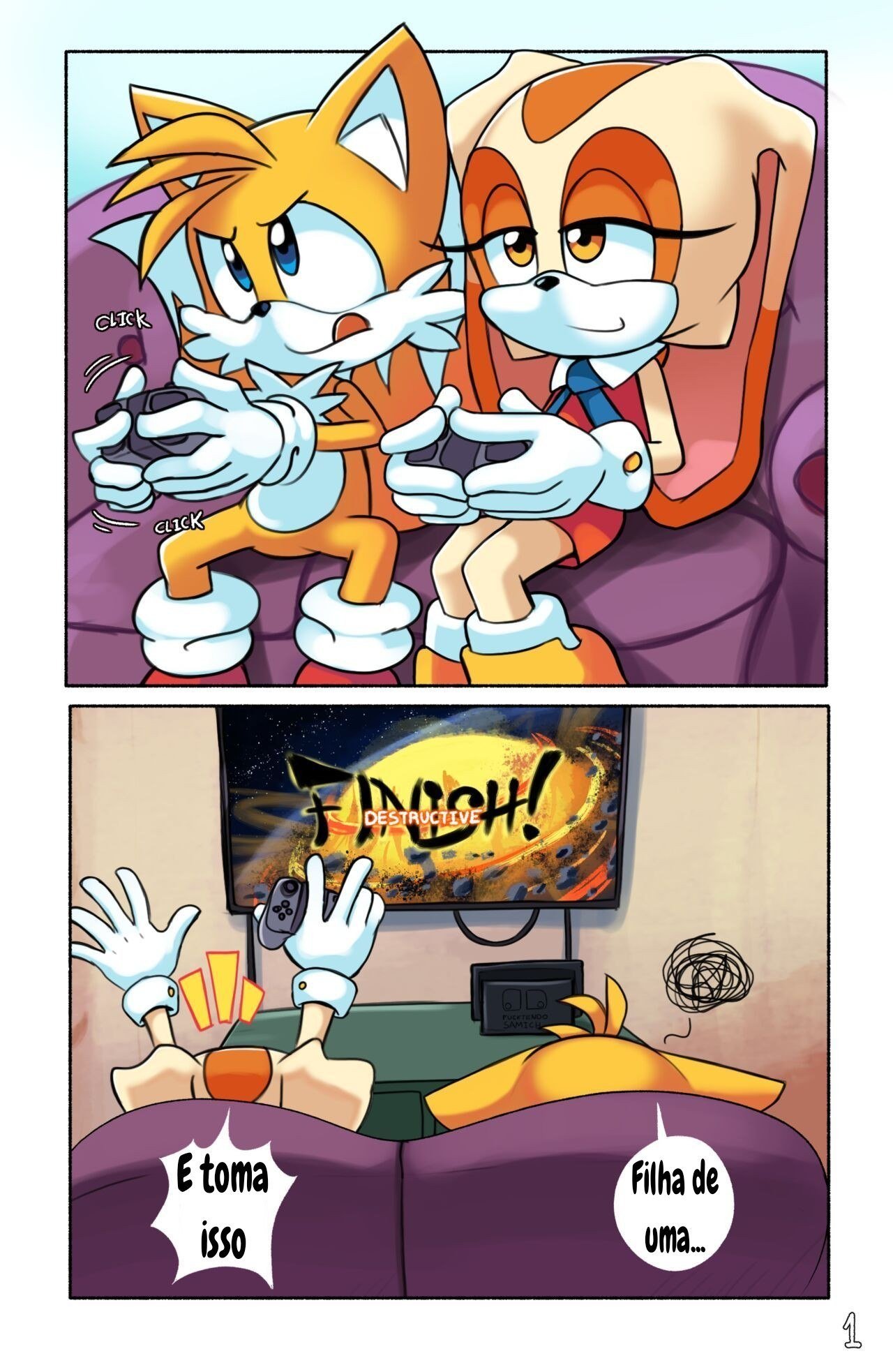 Momento Gamer do Tails