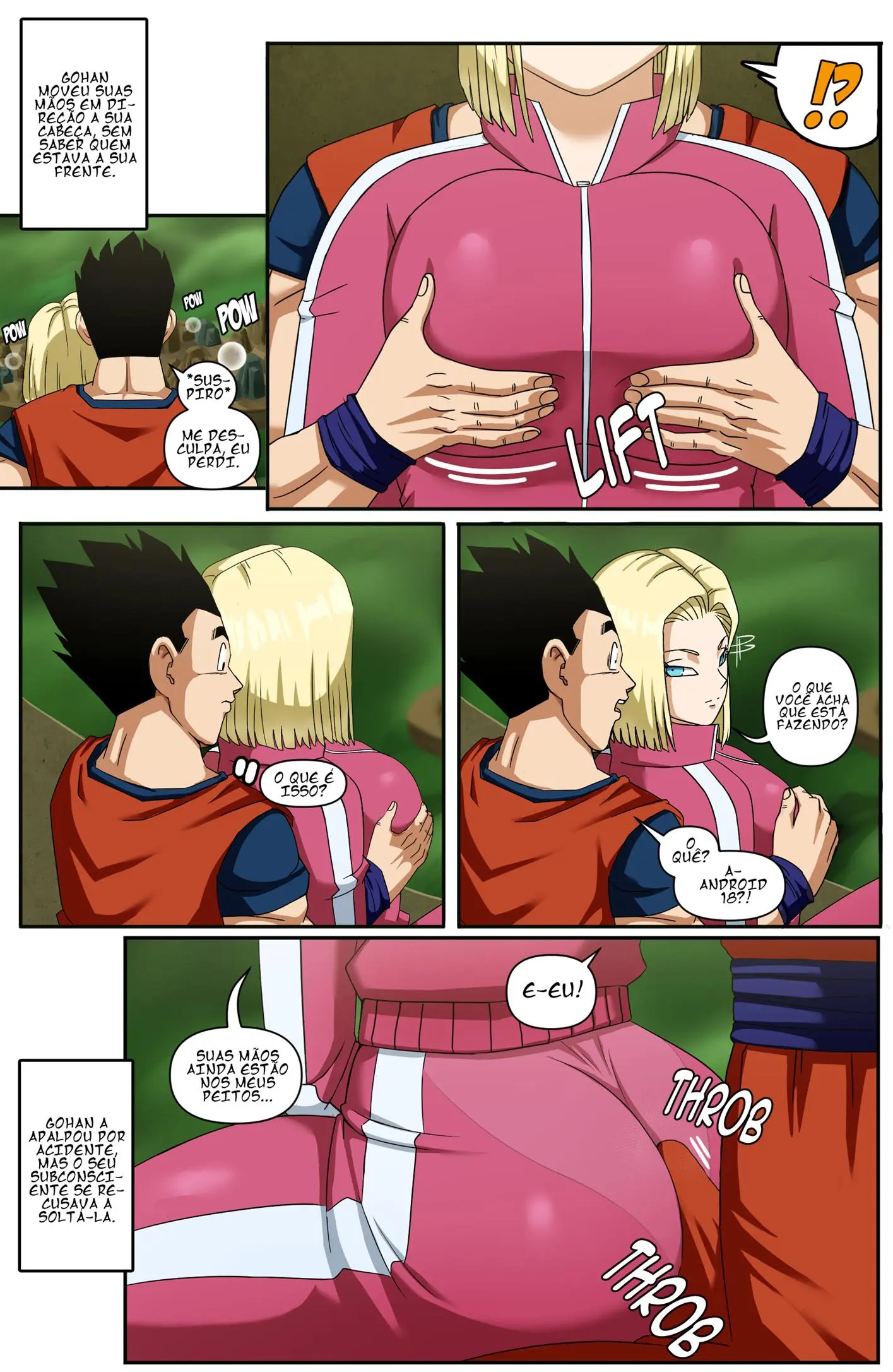 Android 18 e Gohan Parte 2