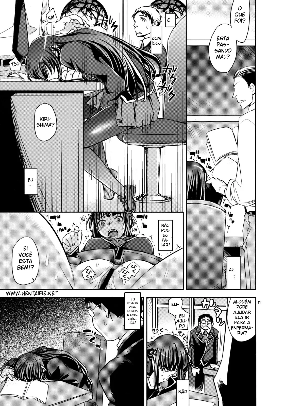 Shouko e Yuuji e a traição (NTR)