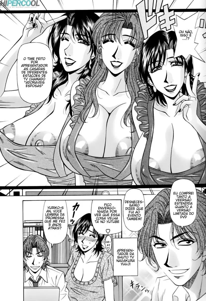 Hitozuma Bakunyu Announcer Yuriko-san 1
